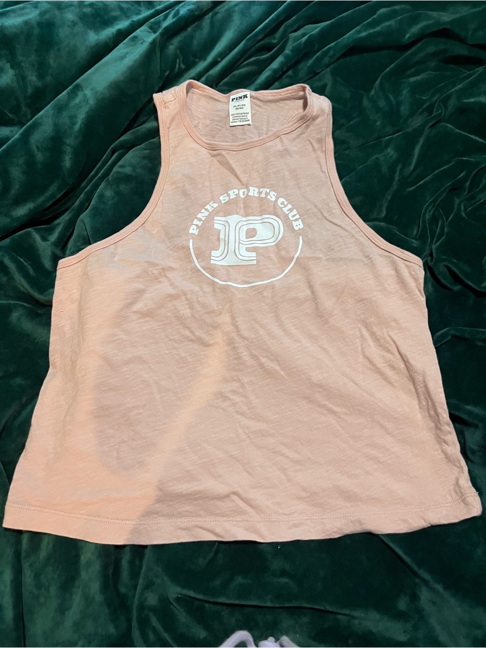 PINK Victoria's Secret Sports Club Girls' Tank Top - Blush Pink
